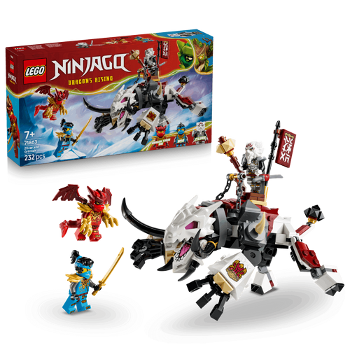NINJAGO Zilvar and Grimtak the Dragon Beast 71863