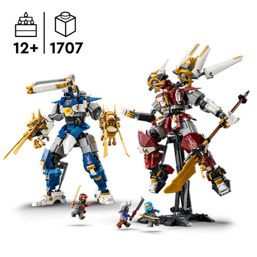 NINJAGO The Twin Titan Mechs Action Figures 71870