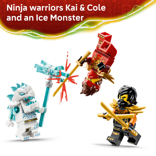 NINJAGO Kai and Cole's Combiner Vehicles 71864
