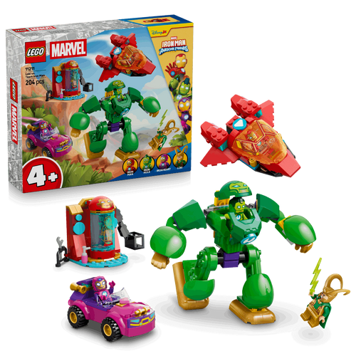 Marvel Iron Man and His Awesome Friends Loki vs. Team Iron Man 11211