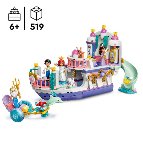 Disney Princess Ariel's Royal Wedding Boat 43299