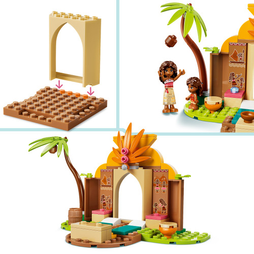 Disney Moana Village House & Boat  43282