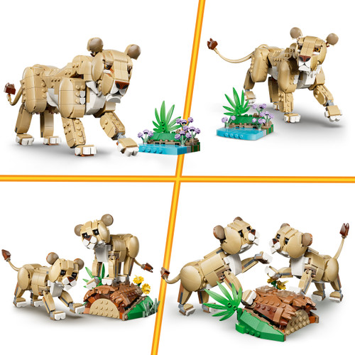 Creator 3 in 1 Wild Animals: Majestic Lion Toy 31386