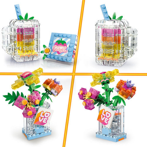 Creator 3 in 1 Floral Decor Perfume Bottle 31383