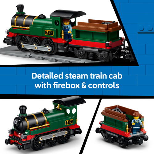 City Vintage Steam Train - Toy Building Set 60511