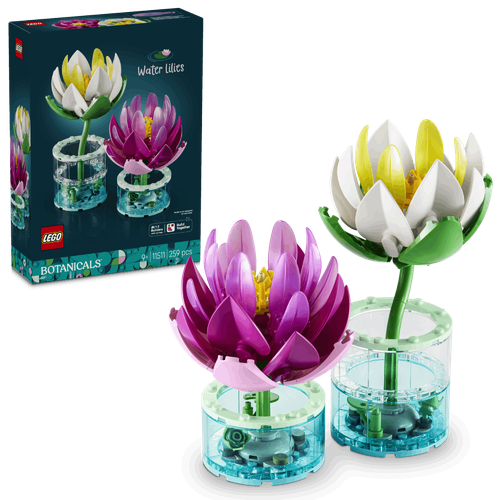 Botanicals Water Lilies Flower Set 11511