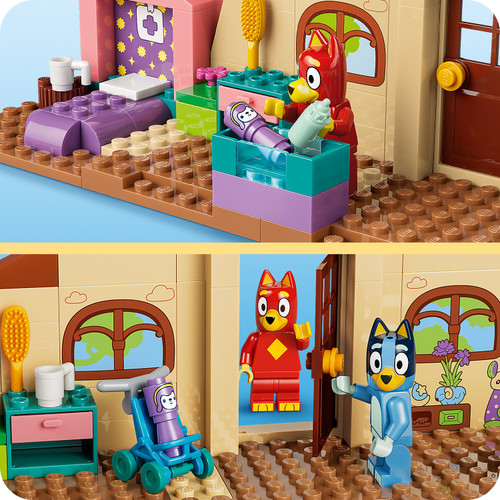 Bluey School with Rusty and Bluey Building Toy 11221