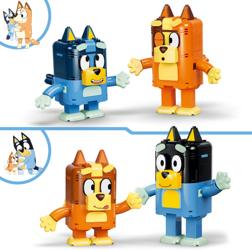 Bluey Brick-Built Bluey Family 11217
