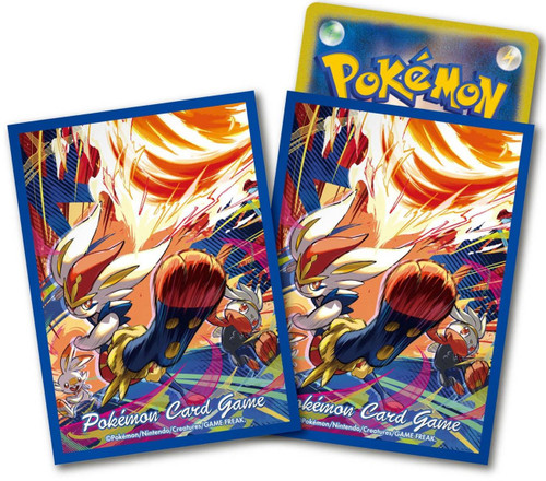 Pokemon Center Japan -  Cinderace Evolution Trail Sleeves (64)