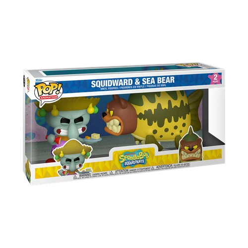 POP! Animation - SpongeBob SquarePants: Squidward & Sea Bear 2-Pack