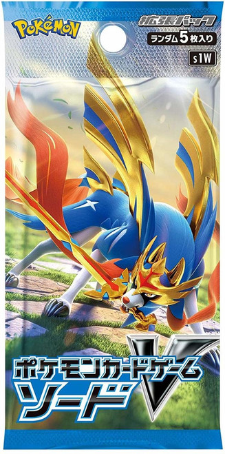 (KOREAN) Pokemon Sword & Shield S1W "Sword" Booster Pack