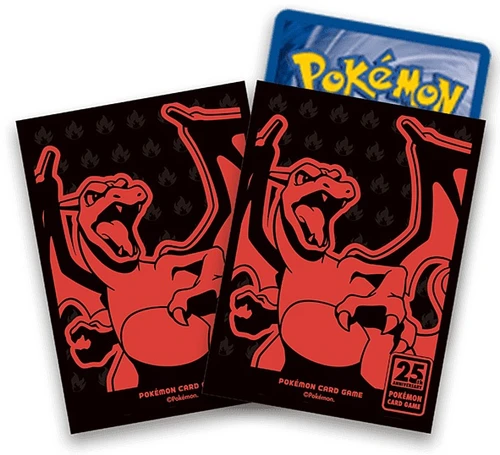 Pokemon Center China - 25th Anniversary Charizard Box Set Sleeves (64)