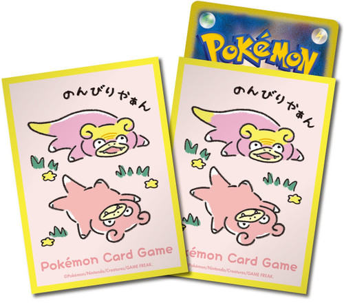 Pokemon Center Japan - Slowpoke Always Slow (Yellow Border) Sleeves (64)