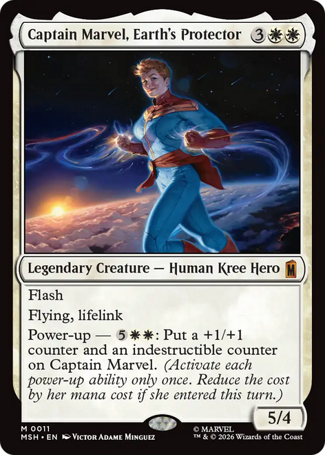 Captain Marvel, Earth's Protector