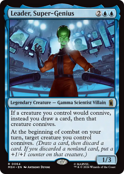 Leader, Super-Genius