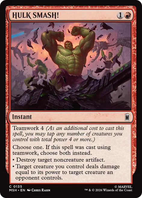 HULK SMASH!