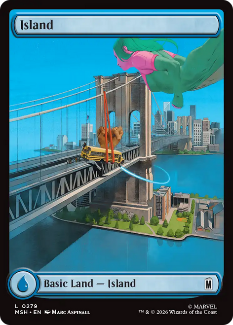 Island (#279) (Full Art)