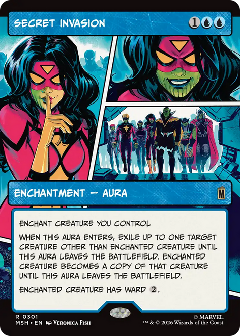 Secret Invasion (Borderless Panel)