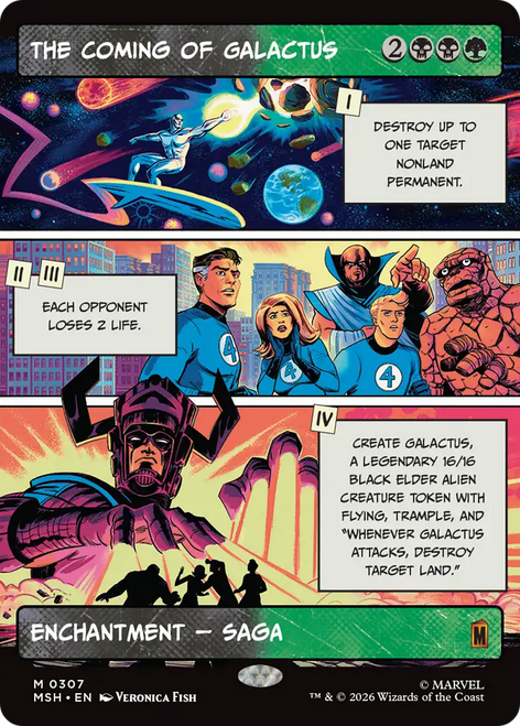 The Coming of Galactus (Borderless Panel)