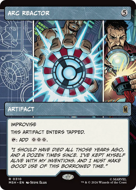 Arc Reactor (Borderless Panel)