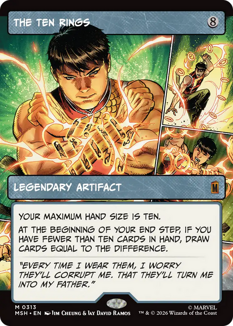 The Ten Rings (Borderless Panel)