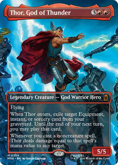 Thor, God of Thunder (Borderless Scene)