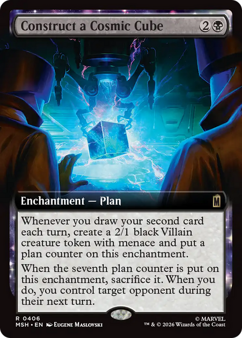 Construct a Cosmic Cube (Extended Art)