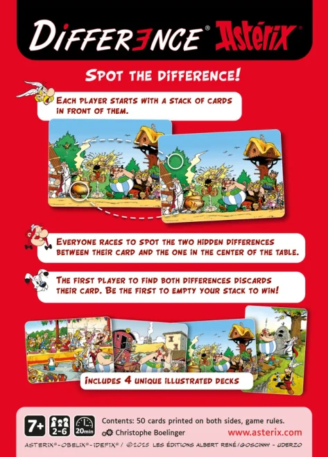 Difference: Asterix