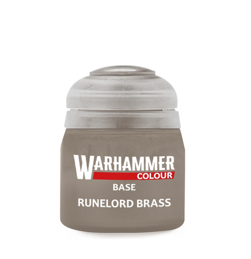 Warhammer Colour Base: Runelord Brass (12ml)