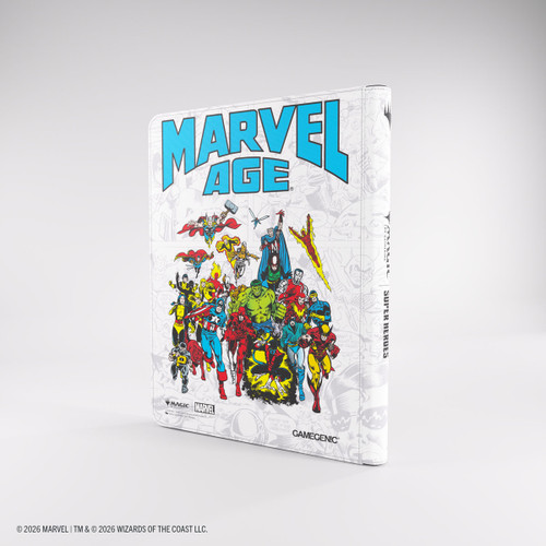 MTG Marvel Super Heroes Zip-Up Album 18-Pocket - Marvel Age