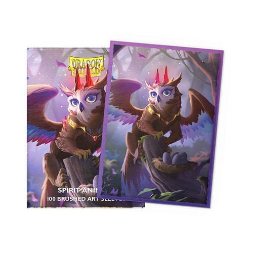 Dragon Shield Brushed Art Sleeves - The Dragowlis (100)