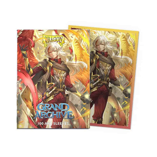 Dragon Shield Matte Dual Art Sleeves - Grand Archive: Azrael, Archangel of Materia (100)