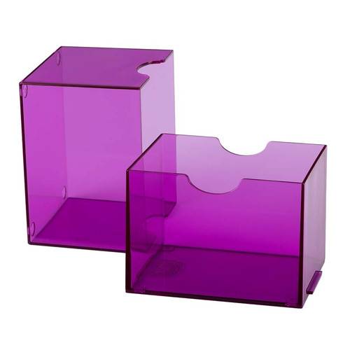 Dragon Shield Strongbox - Clear Purple