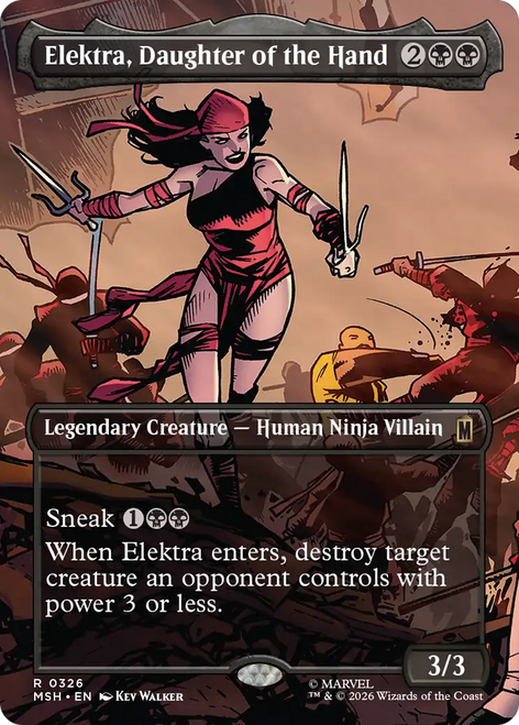 Elektra, Daughter of the Hand (Borderless Scene)