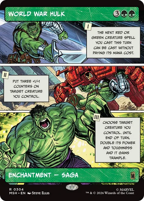 World War Hulk (Borderless Panel)