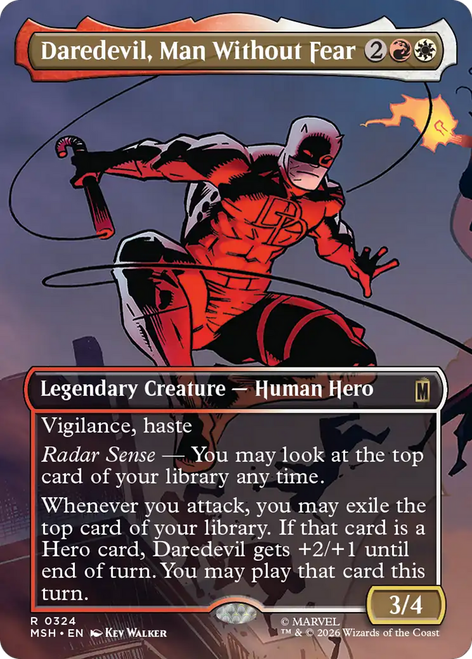 Daredevil, Man Without Fear (Borderless Scene)