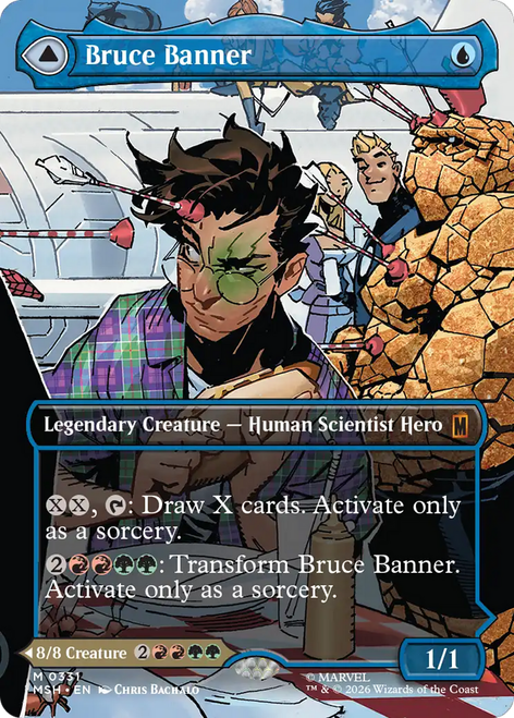 Bruce Banner // The Incredible Hulk (Borderless Scene)