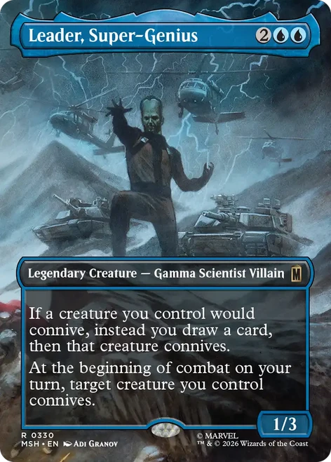 Leader, Super-Genius (Borderless Scene)