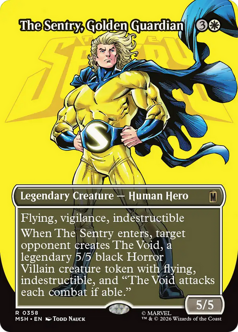 The Sentry, Golden Guardian (Logo Art)