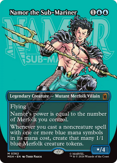 Namor the Sub-Mariner (Logo Art)