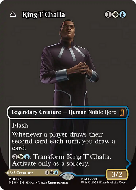 King T'Challa // Black Panther, Hope Enduring (Logo Art)
