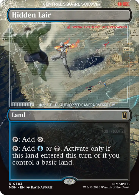 Hidden Lair (Borderless Art)