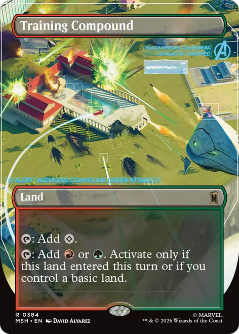 Training Compound (Borderless Art)