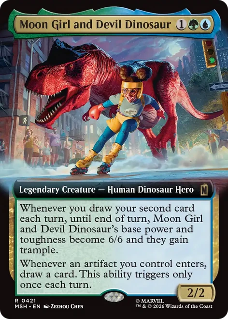 Moon Girl and Devil Dinosaur (Extended Art)
