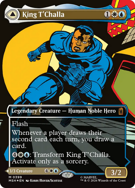 King T'Challa // Black Panther, Hope Enduring (Classic Comic Foil)