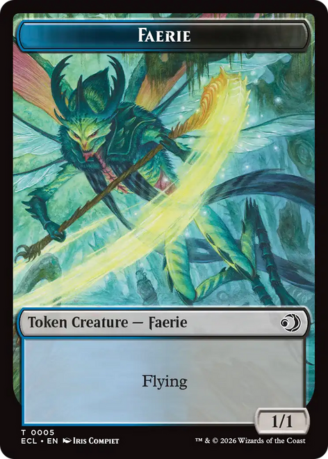 Lorwyn Eclipsed - Faerie Token (Foil)