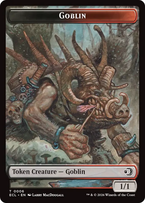 Lorwyn Eclipsed - Goblin Token (Foil)