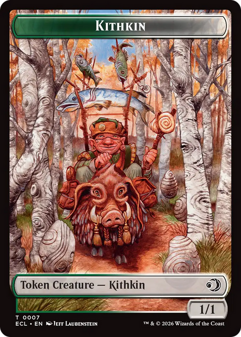 Lorwyn Eclipsed - Kithkin Token (Foil)