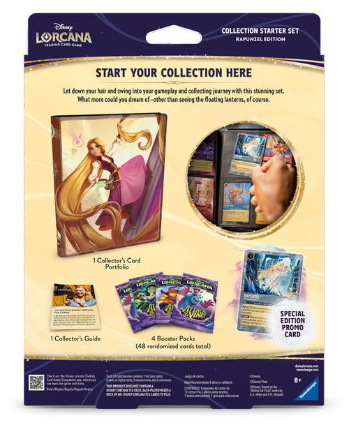 Disney Lorcana: Attack of the Vine! Collector Starter - Rapunzel