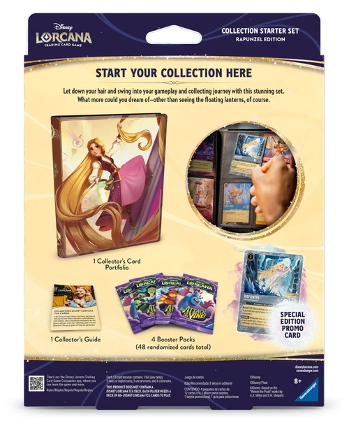Disney Lorcana: Attack of the Vine! Collector Starter - Rapunzel